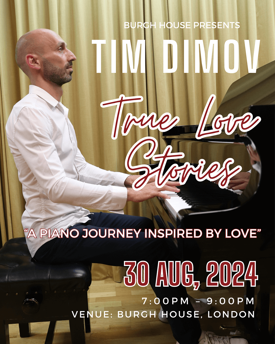 True Love Stories — London poster Aug 2024